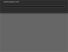 Tablet Screenshot of musicengine.com
